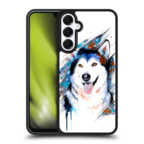 Pixie Cold Animals Husky Gel Armour Case For Samsung Galaxy A16 5G