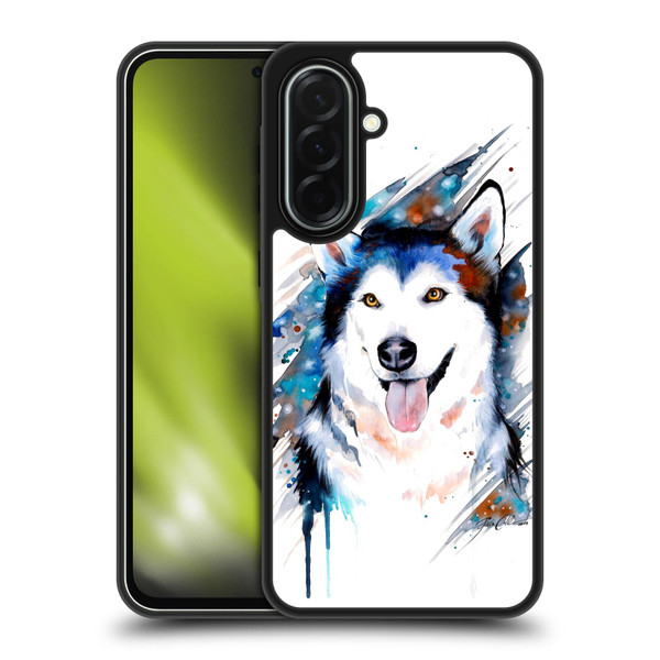 Pixie Cold Animals Husky Gel Armour Case For Samsung Galaxy A36 5G