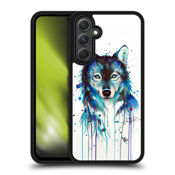 Pixie Cold Animals Ice Wolf Gel Armour Case For Samsung Galaxy A54 5G