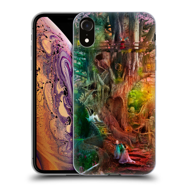 Aimee Stewart Fantasy Dream Tree Soft Gel Case for Apple iPhone XR