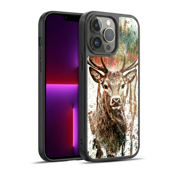 Riza Peker Animals Deer Gel Armour Case For Apple iPhone 13 Pro Max