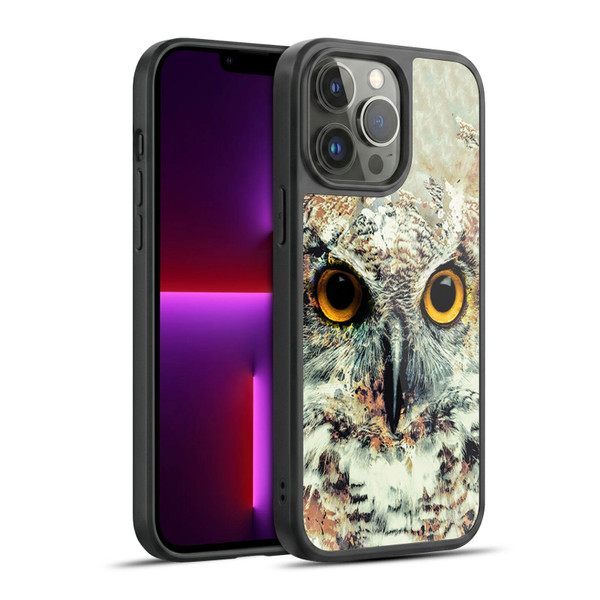 Riza Peker Animals Owl II Gel Armour Case For Apple iPhone 13 Pro Max