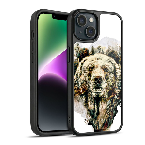 Riza Peker Animals Bear Gel Armour Case For Apple iPhone 14