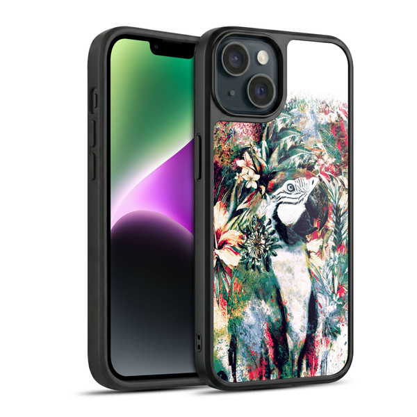 Riza Peker Animals Parrot Gel Armour Case For Apple iPhone 14