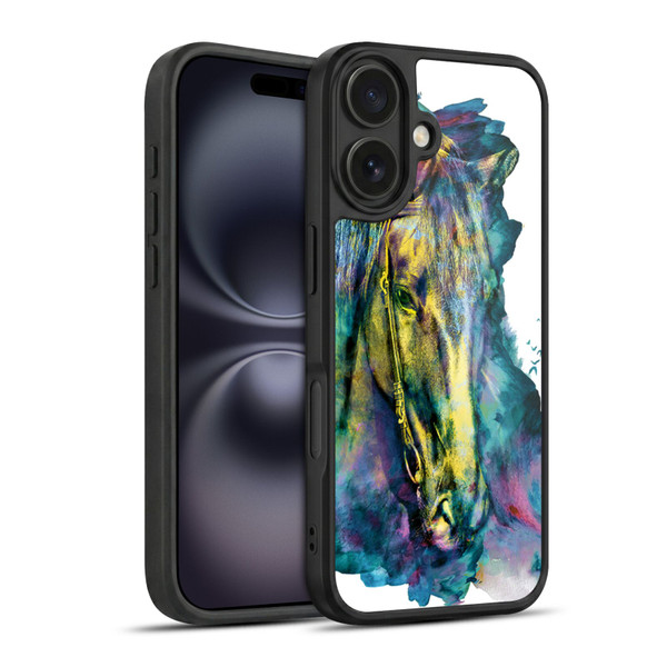 Riza Peker Animals Horse Gel Armour Case For Apple iPhone 16
