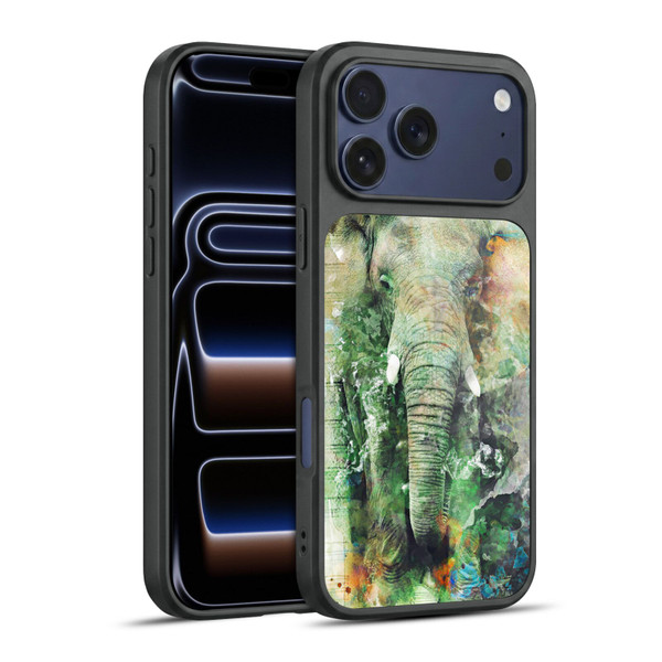 Riza Peker Animals Elephant Gel Armour Case For Apple iPhone 17 Pro Max