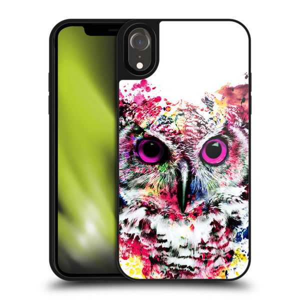 Riza Peker Animals Owl Gel Armour Case For Apple iPhone XR