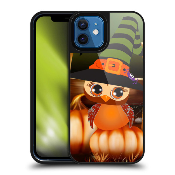 Simone Gatterwe Halloween Owl Gel Armour Case For Apple iPhone 12 / iPhone 12 Pro