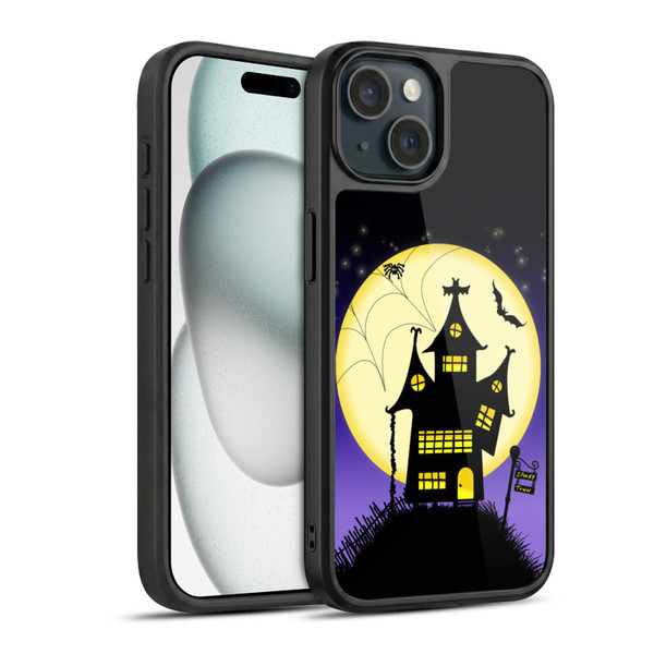 Simone Gatterwe Halloween Haunted House Gel Armour Case For Apple iPhone 15