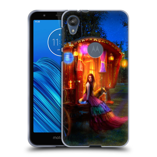 Aimee Stewart Fantasy Wanderlust Soft Gel Case for Motorola Moto E6