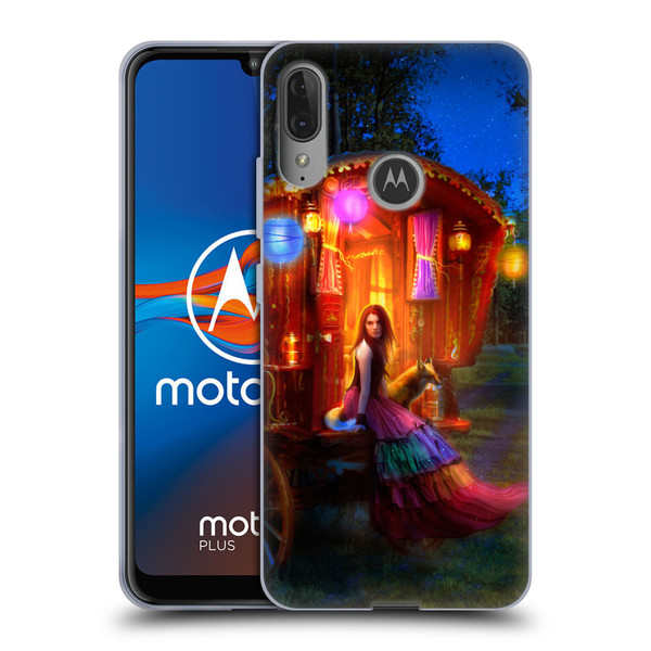 Aimee Stewart Fantasy Wanderlust Soft Gel Case for Motorola Moto E6 Plus