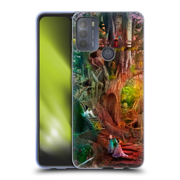 Aimee Stewart Fantasy Dream Tree Soft Gel Case for Motorola Moto G50