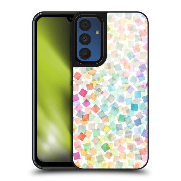Ninola Mix Patterns Confetti Plaids Gel Armour Case For Samsung Galaxy A15