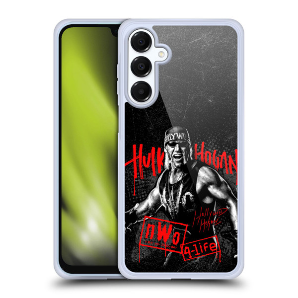 WWE Hulk Hogan Graphics Soft Gel Case for Samsung Galaxy A16 5G & MagSafe