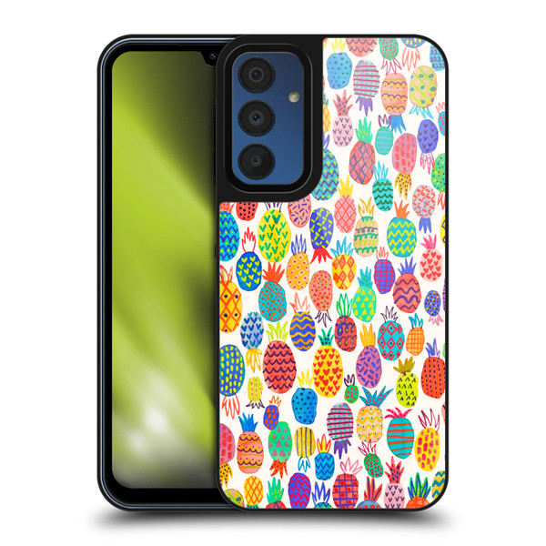 Ninola Patterns Cute Pineapples Gel Armour Case For Samsung Galaxy A15