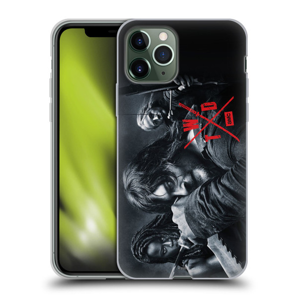 AMC The Walking Dead Season 10 Key Art Poster Soft Gel Case for Apple iPhone 11 Pro