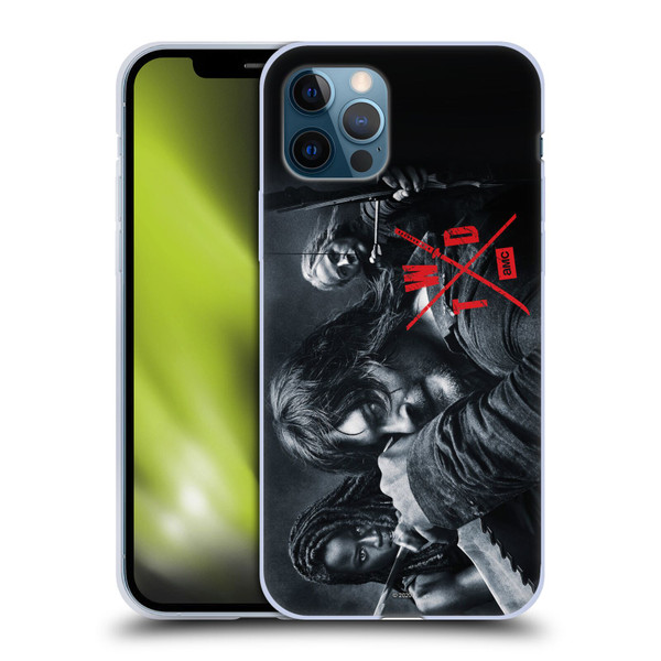 AMC The Walking Dead Season 10 Key Art Poster Soft Gel Case for Apple iPhone 12 / iPhone 12 Pro