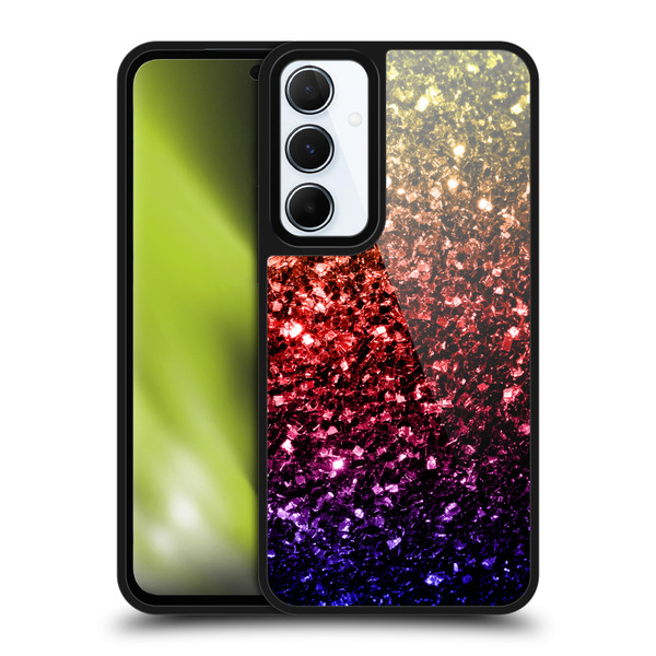PLdesign Glitter Sparkles Rainbow Gel Armour Case For Samsung Galaxy A55 5G