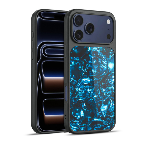 PLdesign Water Marbles Gel Armour Case For Apple iPhone 17 Pro Max