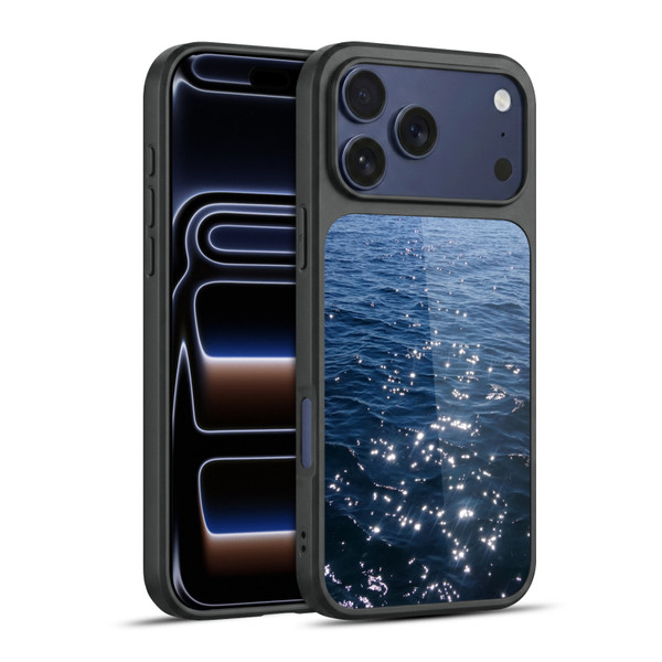 PLdesign Water Sparkly Sea Waves Gel Armour Case For Apple iPhone 17 Pro Max