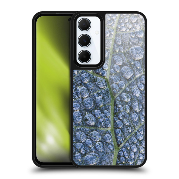 PLdesign Water Dew Texture Leaf Gel Armour Case For Samsung Galaxy A55 5G
