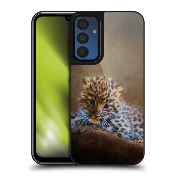 Simone Gatterwe Animals 2 Leopard Cub Gel Armour Case For Samsung Galaxy A15