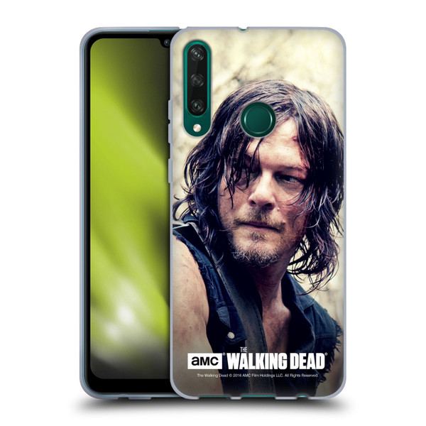 AMC The Walking Dead Daryl Dixon Half Body Soft Gel Case for Huawei Y6p