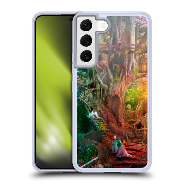 Aimee Stewart Fantasy Dream Tree Soft Gel Case for Samsung Galaxy S22 5G