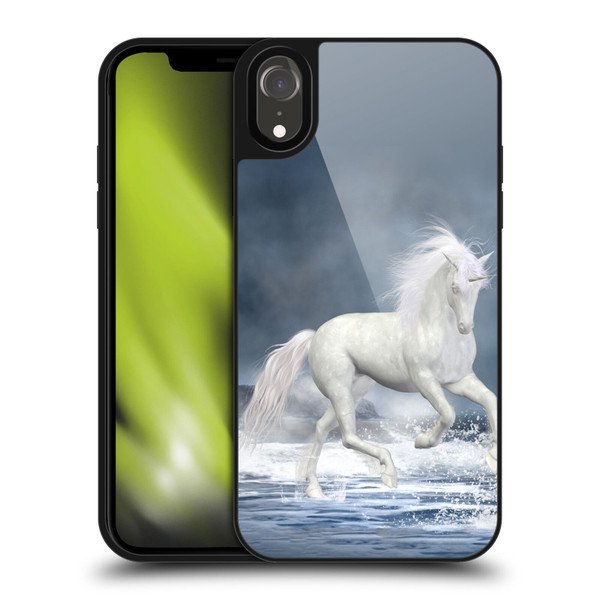 Simone Gatterwe Pegasus And Unicorns Playing Gel Armour Case For Apple iPhone XR
