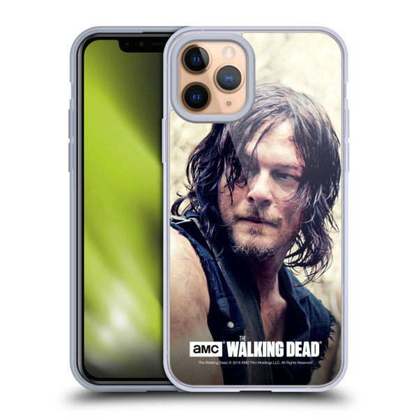AMC The Walking Dead Daryl Dixon Half Body Soft Gel Case for Apple iPhone 11 Pro