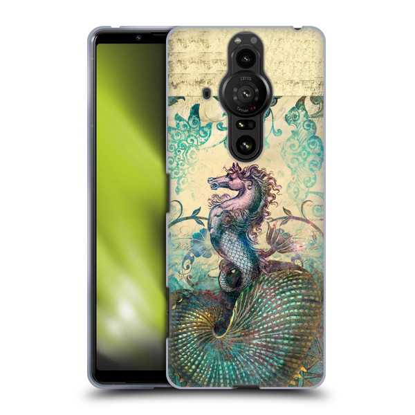 Aimee Stewart Fantasy The Seahorse Soft Gel Case for Sony Xperia Pro-I