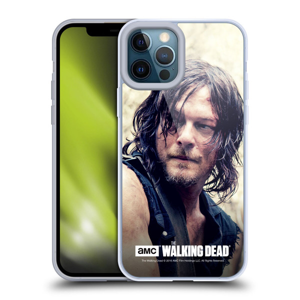 AMC The Walking Dead Daryl Dixon Half Body Soft Gel Case for Apple iPhone 12 Pro Max