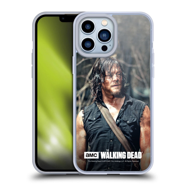 AMC The Walking Dead Daryl Dixon Look Soft Gel Case for Apple iPhone 13 Pro Max