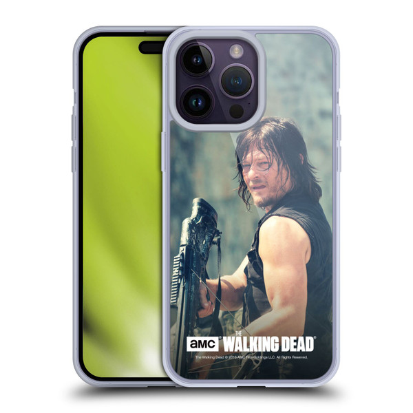 AMC The Walking Dead Daryl Dixon Archer Soft Gel Case for Apple iPhone 14 Pro Max