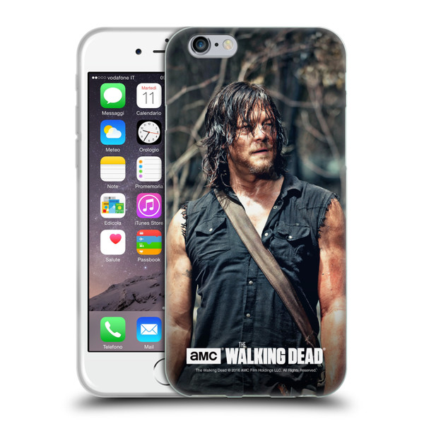 AMC The Walking Dead Daryl Dixon Look Soft Gel Case for Apple iPhone 6 / iPhone 6s