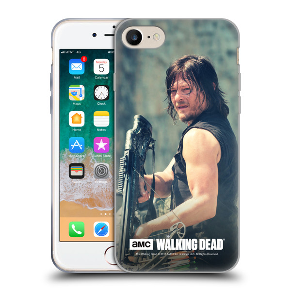 AMC The Walking Dead Daryl Dixon Archer Soft Gel Case for Apple iPhone 7 / 8 / SE 2020 & 2022