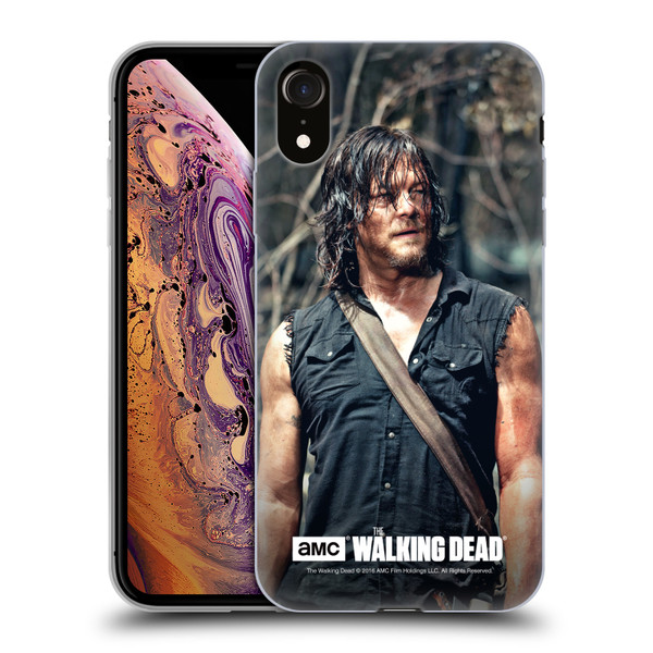 AMC The Walking Dead Daryl Dixon Look Soft Gel Case for Apple iPhone XR
