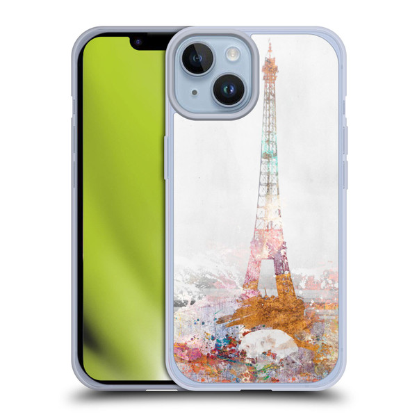 Aimee Stewart Landscapes Paris Color Splash Soft Gel Case for Apple iPhone 14