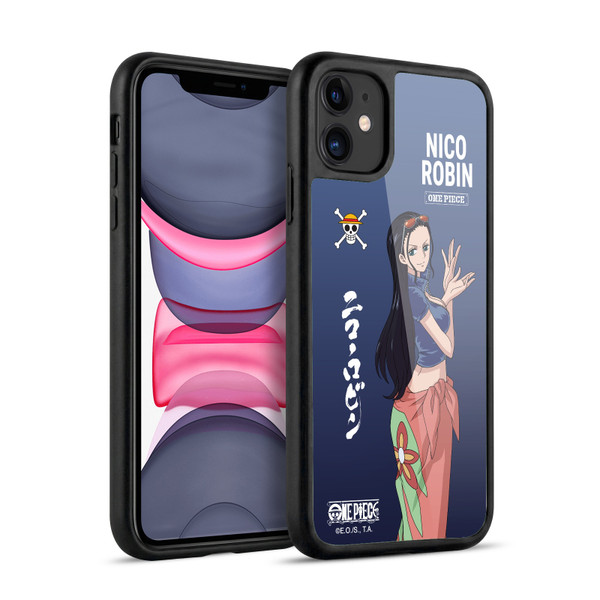 One Piece Graphic Art Nico Robin Gel Armour Case For Apple iPhone 11