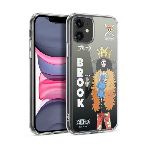 One Piece Graphic Art Brook Soft Gel Case for Apple iPhone 11