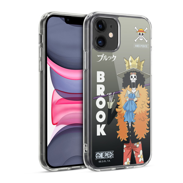 One Piece Graphic Art Brook Soft Gel Case for Apple iPhone 11