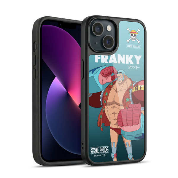 One Piece Graphic Art Franky Gel Armour Case For Apple iPhone 13