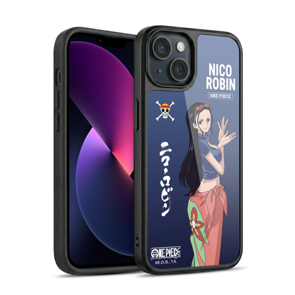 One Piece Graphic Art Nico Robin Gel Armour Case For Apple iPhone 13