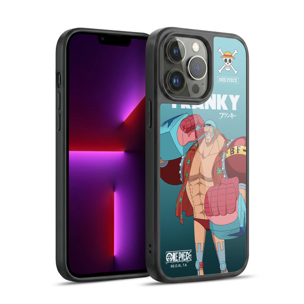 One Piece Graphic Art Franky Gel Armour Case For Apple iPhone 13 Pro Max