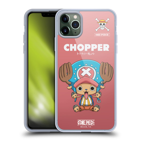 One Piece Graphic Art Chopper Soft Gel Case for Apple iPhone 11 Pro Max