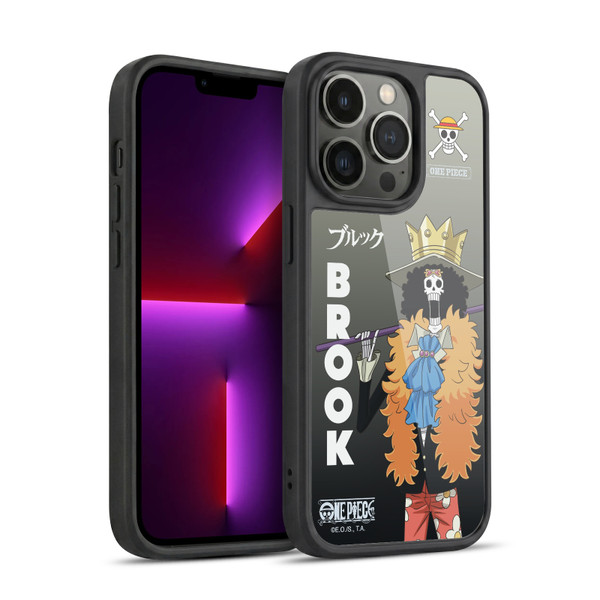 One Piece Graphic Art Brook Gel Armour Case For Apple iPhone 13 Pro