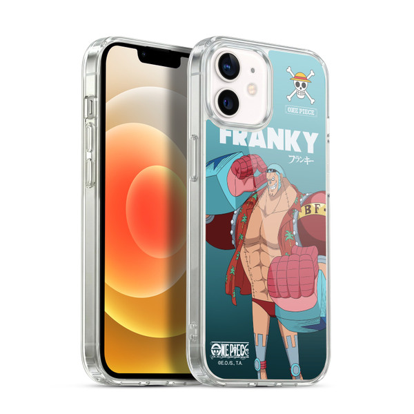 One Piece Graphic Art Franky Soft Gel Case for Apple iPhone 12 / iPhone 12 Pro & MagSafe