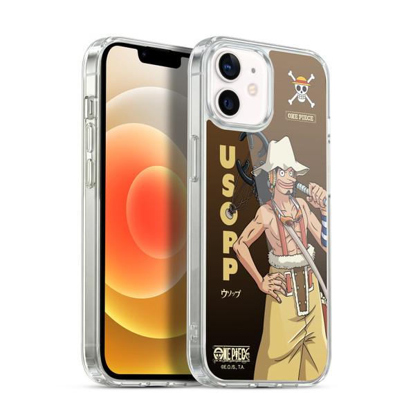 One Piece Graphic Art Usopp Soft Gel Case for Apple iPhone 12 / iPhone 12 Pro