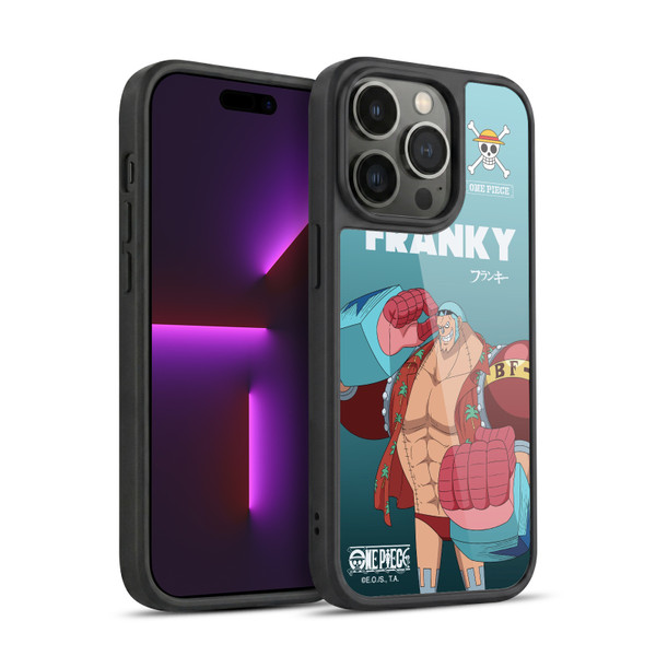 One Piece Graphic Art Franky Gel Armour Case For Apple iPhone 14 Pro
