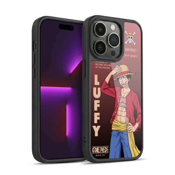 One Piece Graphic Art Monkey D. Luffy Gel Armour Case For Apple iPhone 14 Pro